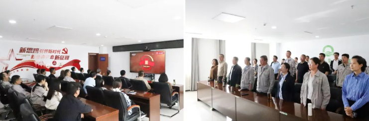 踔厲奮發 勇毅前行！九三閱兵引發省物產集團干部職工熱烈討論
